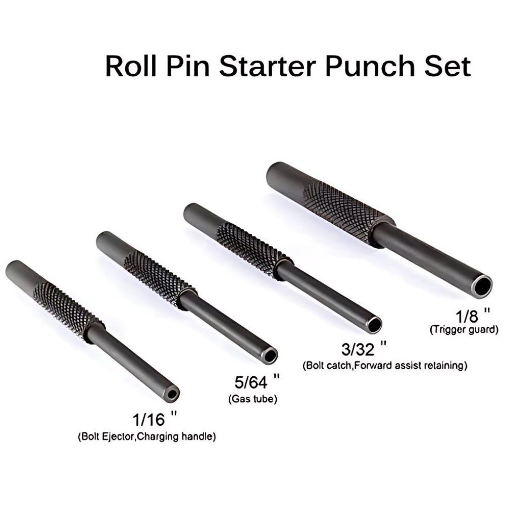 Gunsmithing Roll Pin Punch Set – Precision Starter Tools - Image 2