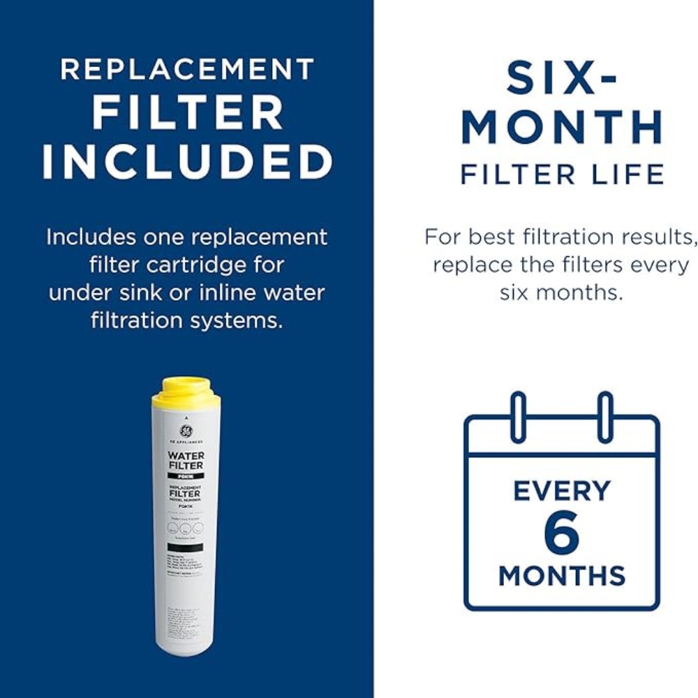 Replacement Water Filter for GE FQK1K Refrigerators – 1-Pack - Image 5