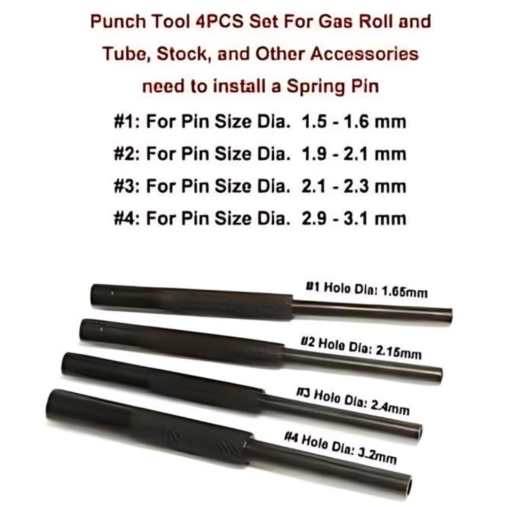 Gunsmithing Roll Pin Punch Set – Precision Starter Tools - Image 6