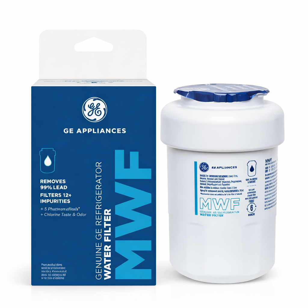 Water Filter Compatible with GE MWF Refrigerators – 1-Pack
