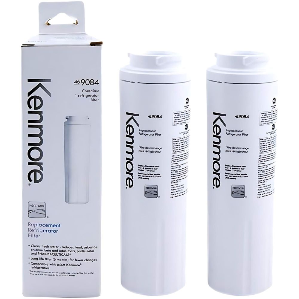 Water Filters Compatible with Kenmore 9084/9006/46-9006 Refrigerators – 2-Pack