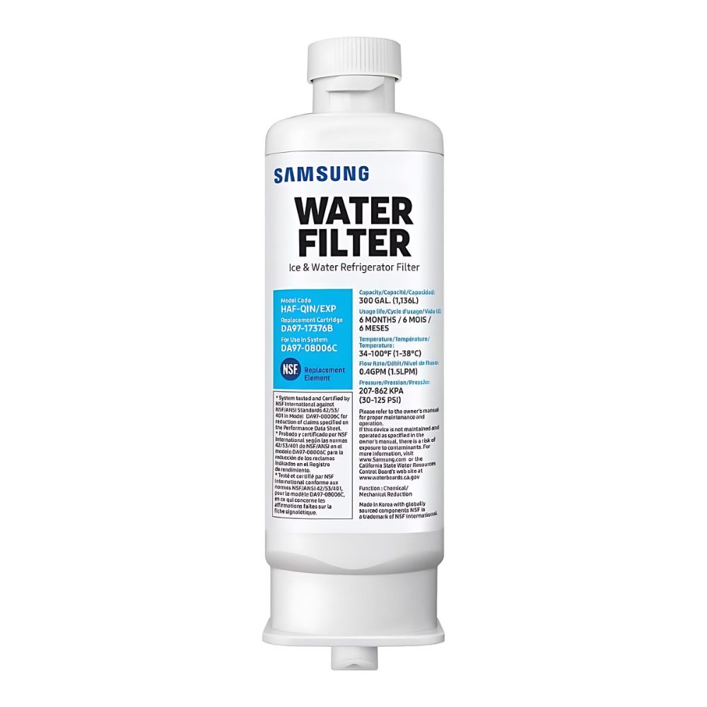 Water Filter Compatible with Samsung DA97-17376B (HAF-QIN/EXP) Refrigerators – 1-Pack, US Shipping