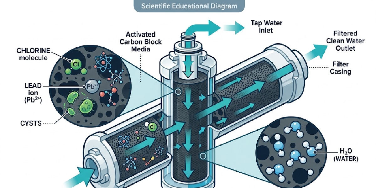 How activated carbon block refrigerator water filter removes contaminants what does a refrigerator water filter remove