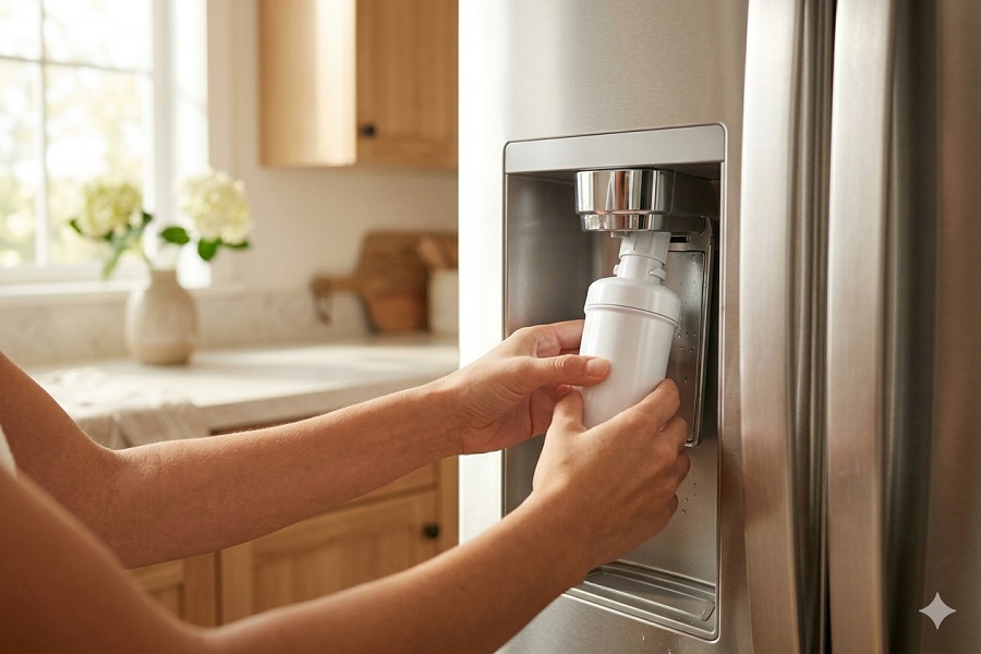 How to replace fridge filter
