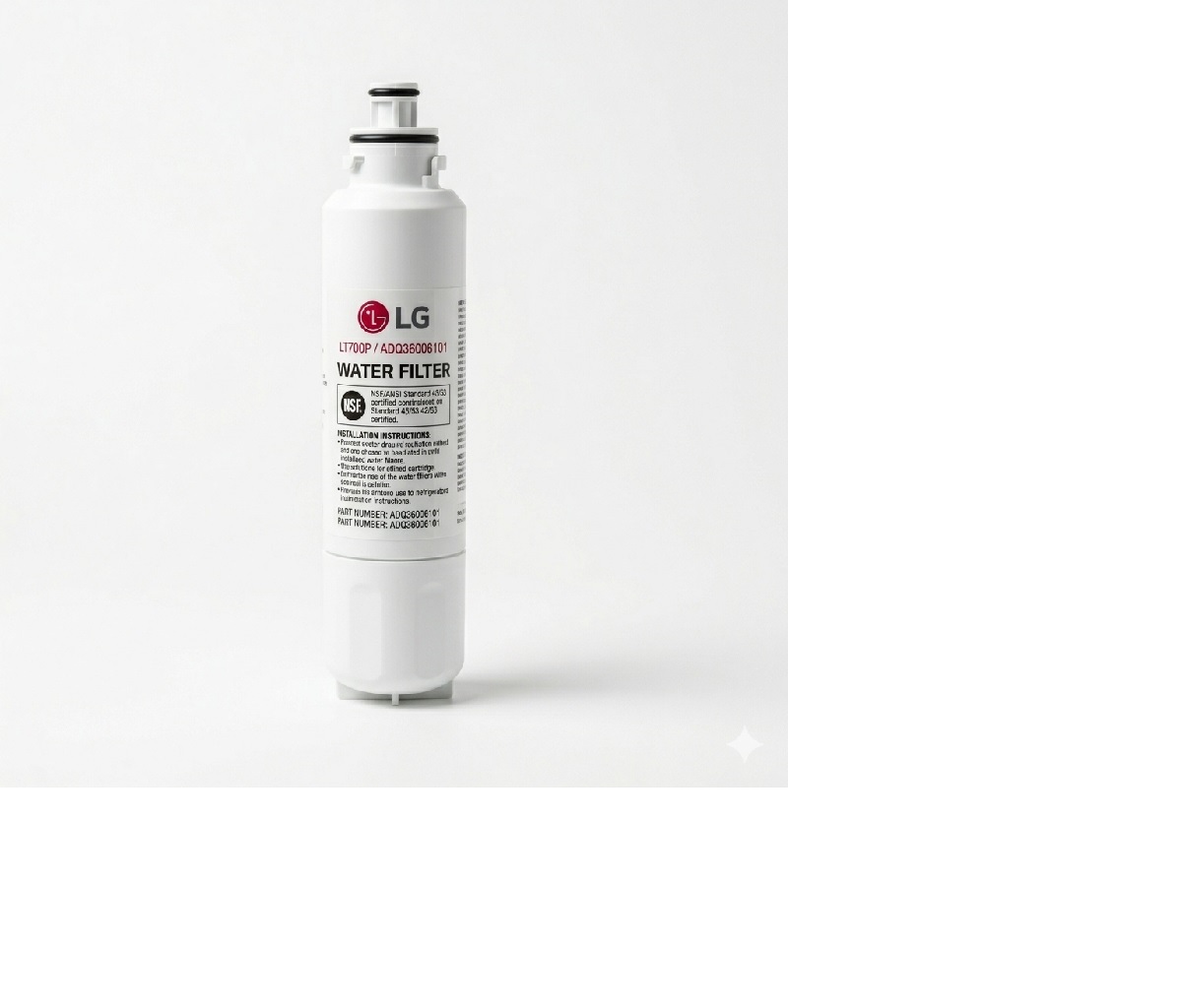 LG LT700P water filter ADQ36006101 ADQ36006102