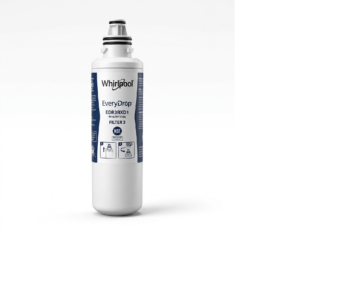 Whirlpool W10295370A EDR3RXD1 EveryDrop Filter 3 water filter