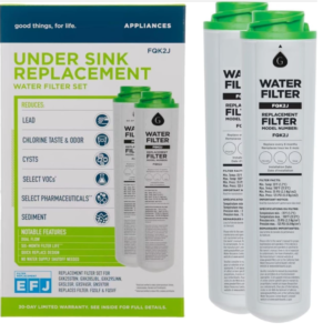 Replacement Water Filters for GE FQK2J Refrigerators – 2-Pack