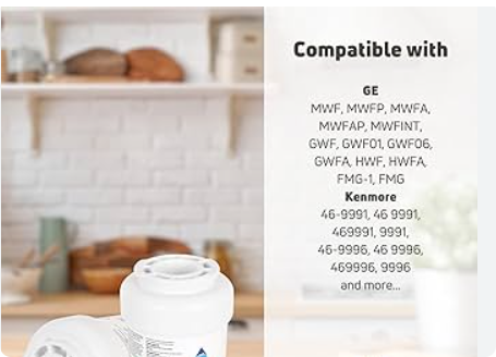 Water Filter Compatible with GE MWF Refrigerators – 1-Pack - Image 5