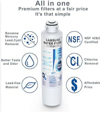 Replacement Water Filter for Samsung DA29-00020B (HAF-CIN/EXP) Refrigerators – 1-Pack - Image 6